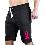 Pink Breast Cancer Ribbon Black Fleece 