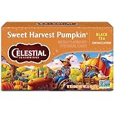 Celestial Seasonings Tea Bags Sweet Harvest Pumpkin Black Tea 18 Count