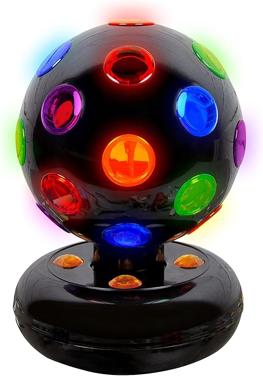 battery powered disco ball spinner