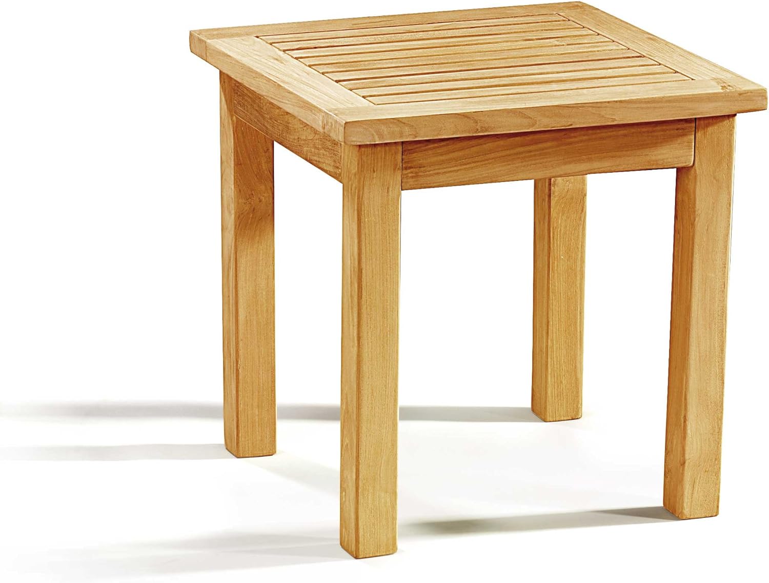 Jati Teak Wood Occasional Square Garden Side Table Brand Quality Value Amazon Co Uk Garden Outdoors