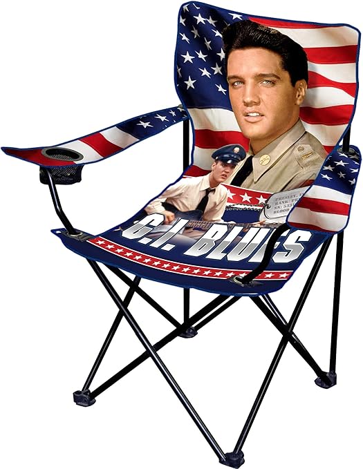 Innovent Brands Elvis Presley G.I. Blues Folding Camp Chair Review
