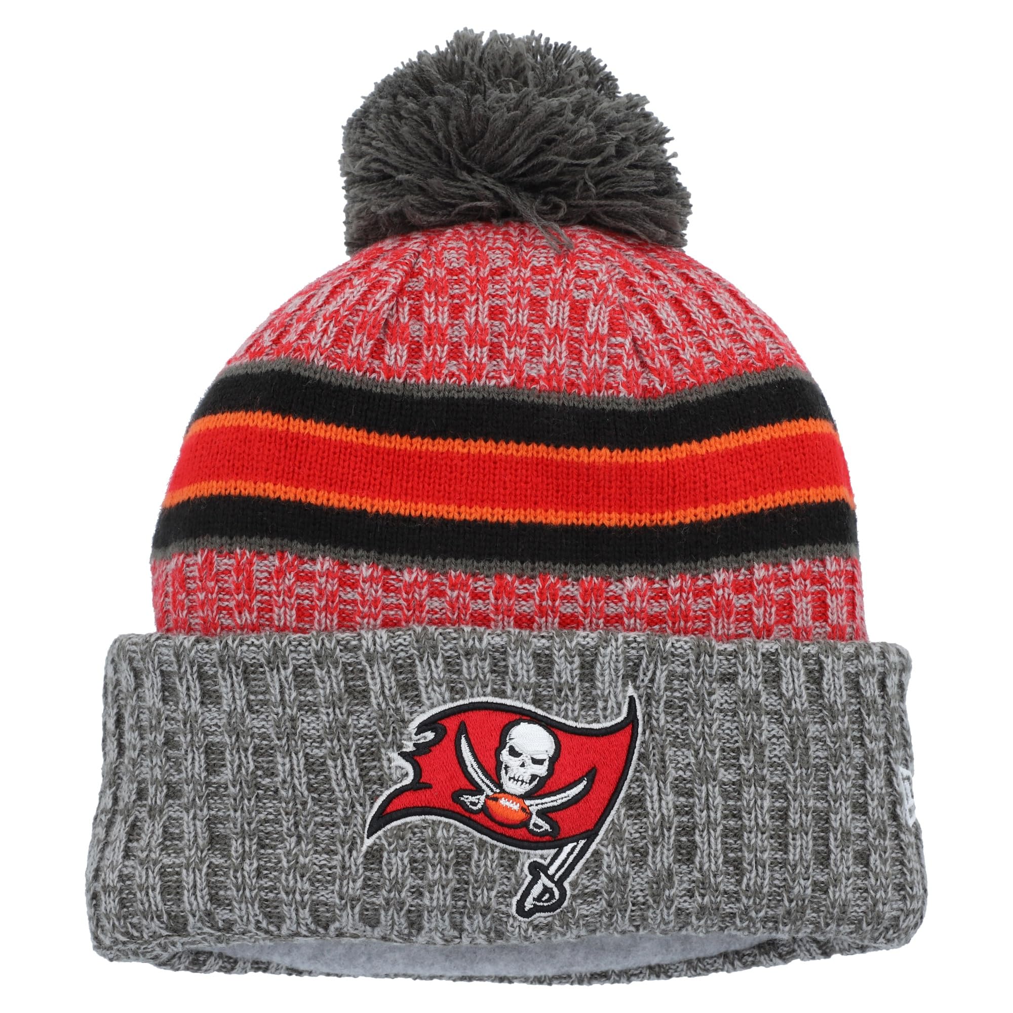 New Era NFL Sideline Knit Beanie - Tampa Bay Buccaneers 2023 Grey