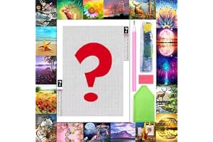 Ksxistiyt Diamond Art Painting Kits for Adults, Full Drill Diamond Dots Paintings for Beginners, Round 5D Paint with Diamonds Pictures Gem Art Painting Kits DIY Crafts Kits 14x14inch