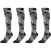 CompressionZ 30-40 mmHg Knee High Compression Socks, Men &amp; Women | Graduated support, secure cuff, breathable stretch knit for training, recovery, and comfort