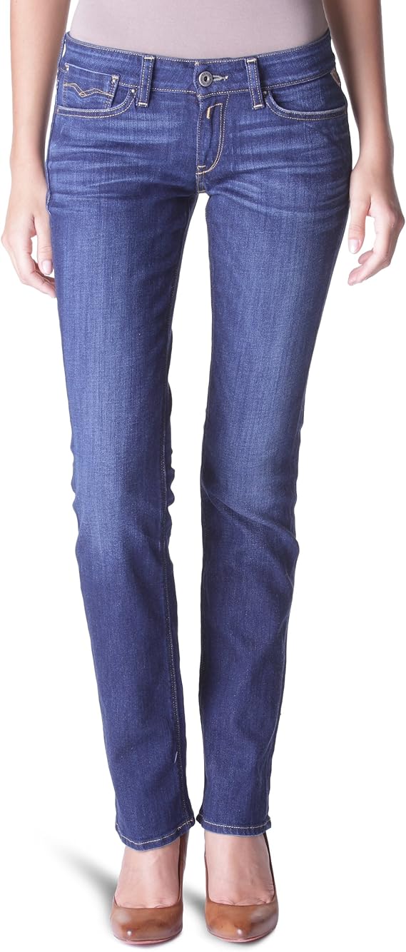 Replay Jennpez Straight Women's Jeans Denim W28 INxL34 in Amazon.co.uk