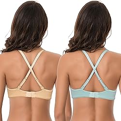 Curve Muse Women's Light Lift Add 1 Cup Push Up