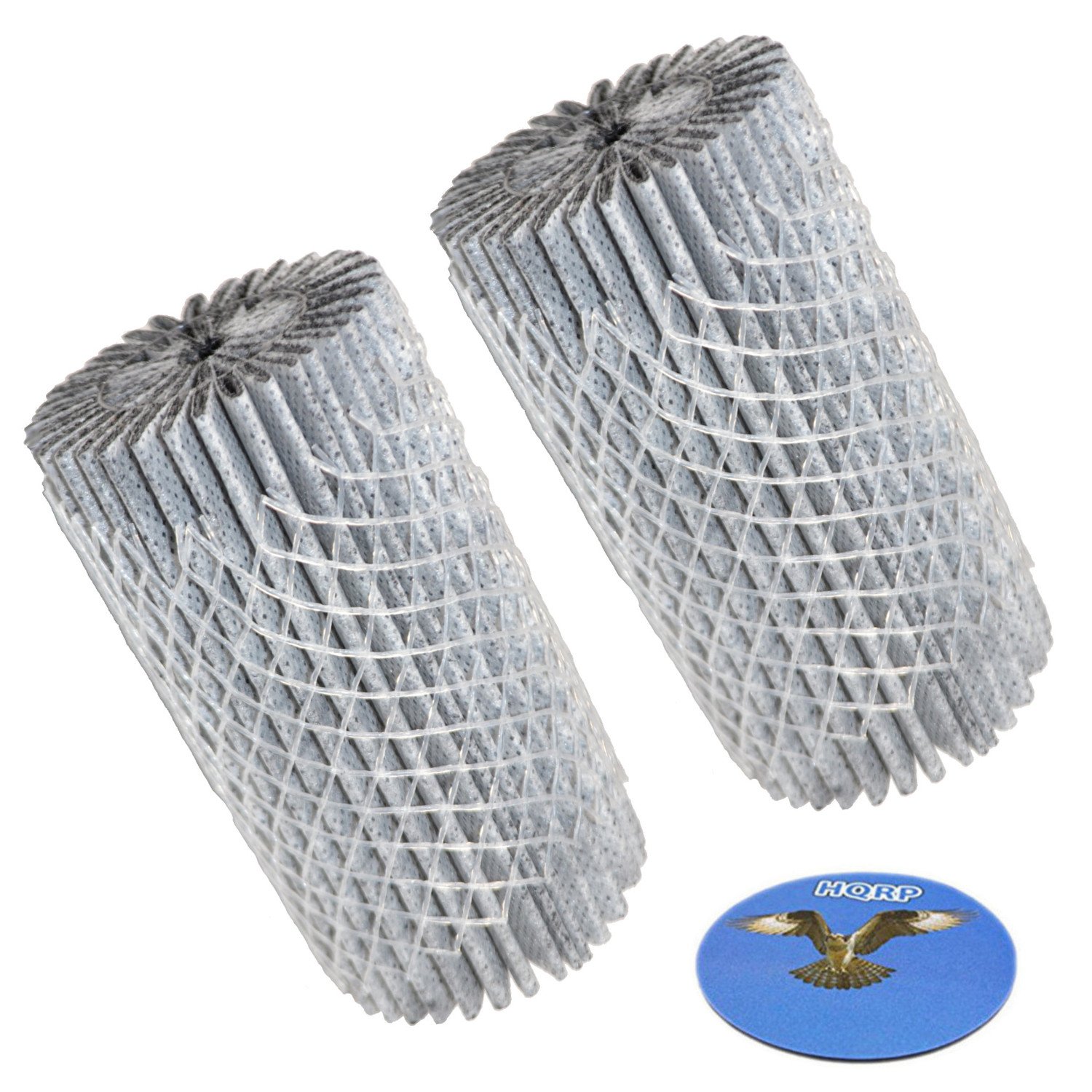 HQRP 2-pack Refrigerator Air Filter for Frigidaire Electrolux PureAir AFCB EAF1CB Replacement fits Frigidaire & Electrolux Pure Advantage Refrigerators + HQRP Coaster