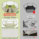 Pawaboo Small Animals Playpen Waterproof Pet Cage Tent Green view 3