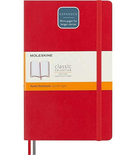 Supreme Moleskine Notebooks RED 大 Supreme Moleskin Notebook Large Red - FW24 - US