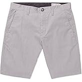 Volcom Men's Modern Fit 21" Chino Short, Grey,36