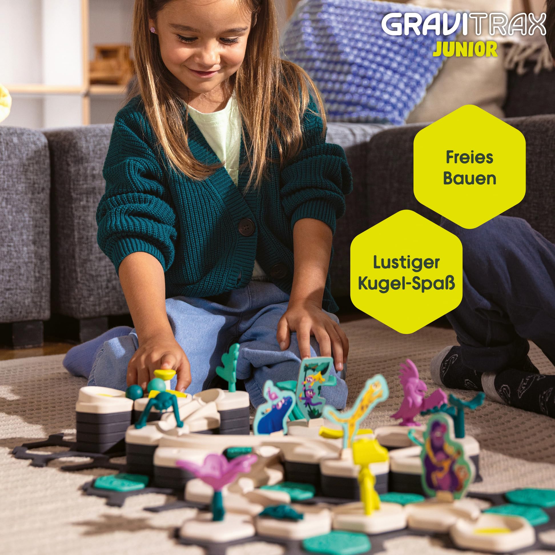 Ravensburger GraviTrax Junior Extension Ice 23748 - Murmelbahn überwiegend aus nachwachsenden Rohstoffen mit Themenwelten, Lernspielzeug und Konstruktionsspielzeug für Jungs und Mädchen ab 3 Jahren 6
