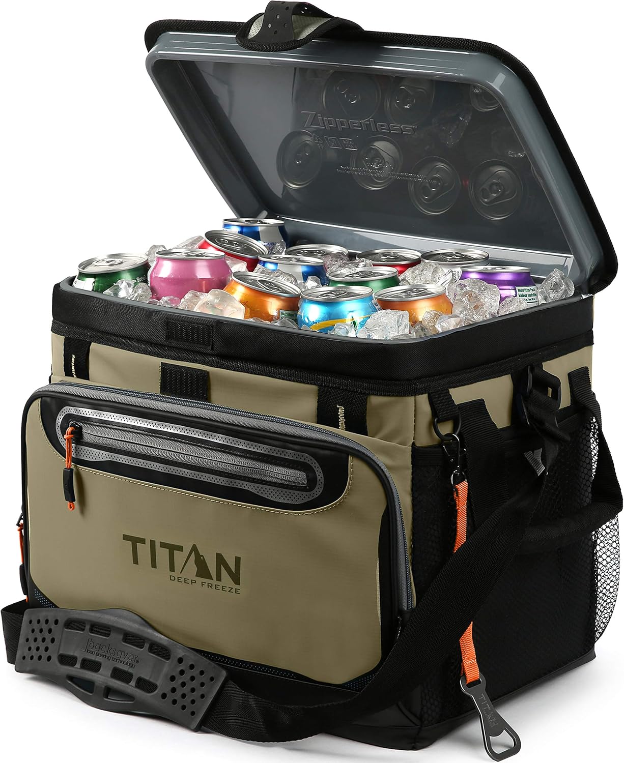 Arctic Zone Titan Deep Freeze 30 Can Zipperless HardBody Cooler, Moss (1718IL918763): Sports & Outdoors
