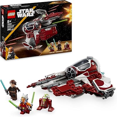 LEGO Star Wars Ahsoka Jedi Interceptor 75401 with Anakin and R7-A7 droid 8+