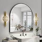 XRAMFY Arched Bathroom Mirror 32" x 34" for