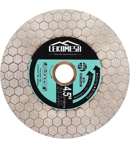 LEKOMESH Lot De 5 Forets Diamantés Pour Carrelage, Porcelaine, Granit – 6/6/20/35 Mm + Foret Chanfrein 50 Mm