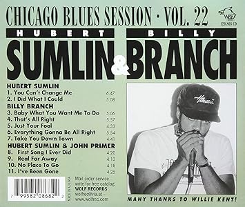 Chicago Blues Hubert Sumlin Billy Branch Amazon De Musik amazon de