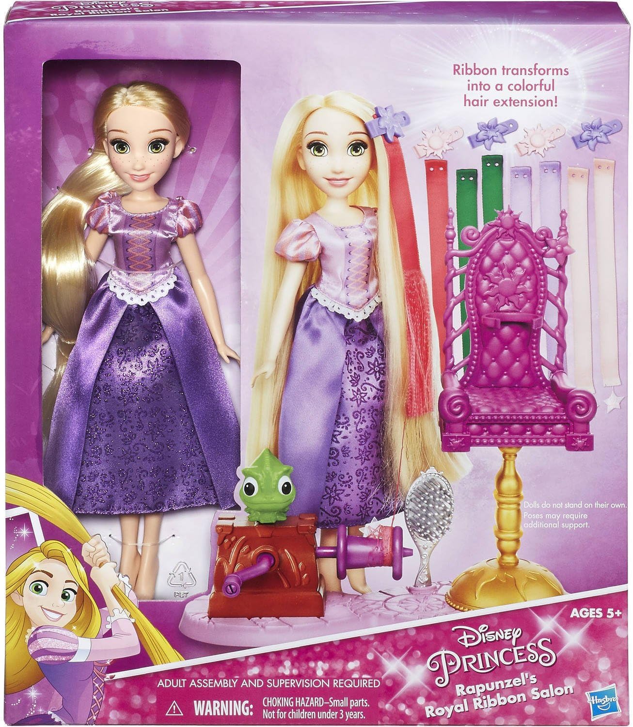 Amazon Com Disney Princess Rapunzel S Royal Ribbon Salon Toys