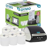 DYMO LabelWriter 5XL Label Printer Bundle Prints Extra-Wide ShippingLabels (UPS USPS) from Amazon eBay and More Perfect for eCommerce Sellers Includes 5 Extra-Large Shipping Labels (1100 Total)