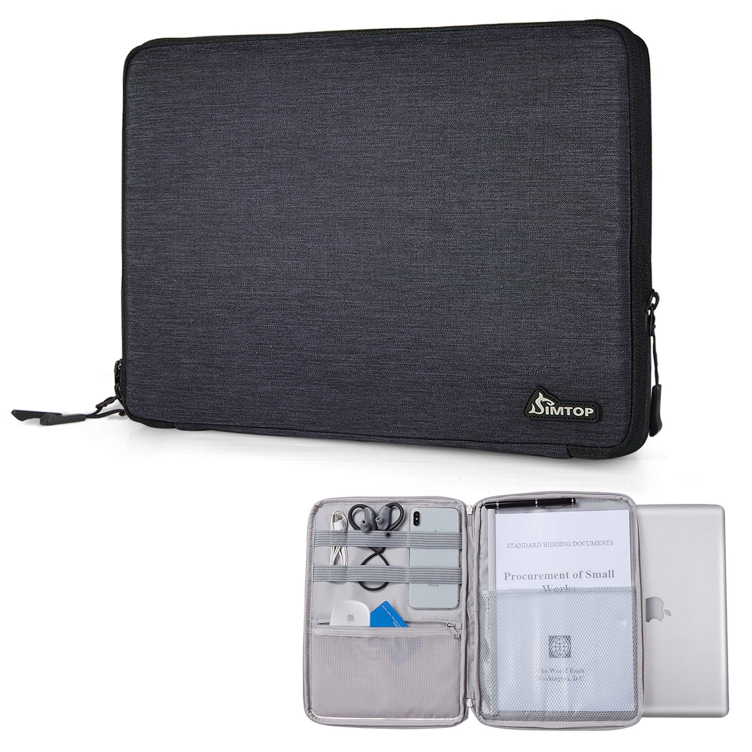 SIMTOP 360° protection laptop sleeve Macbook pro sleeve Macbook air