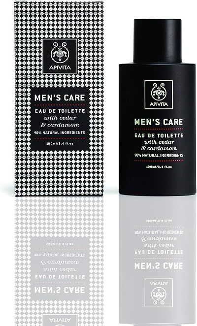 Apivita Men's Eau de Parfum 100 ml Cardamom Fragrance