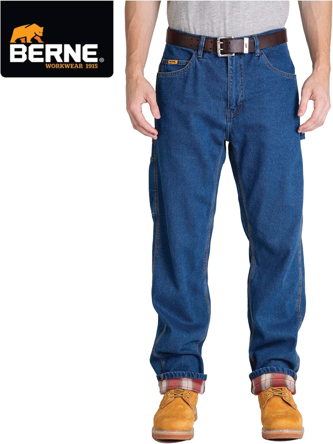 berne flannel lined jeans