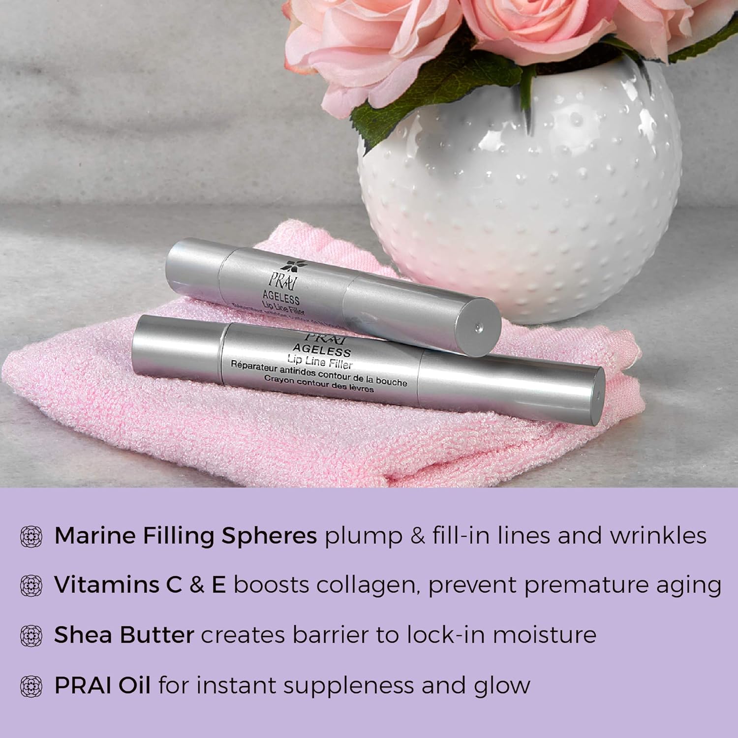 prai ageless lip line filler