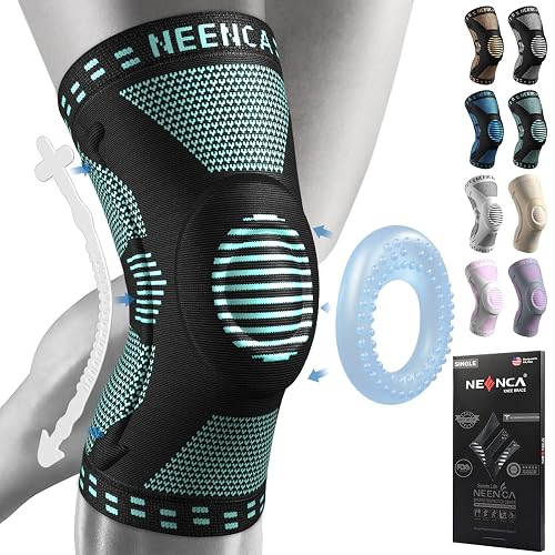 BLITZU Calf Compression Sleeves - Performance Support Socks For Shin Splints & Calf Pain Relief, Men & Women Runners (Gray, Large/X-Large) - View #6
