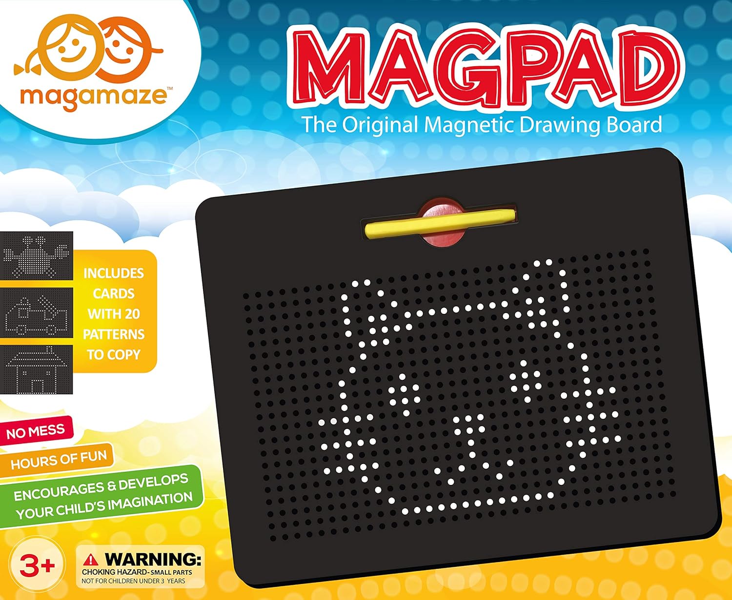 Magamaze Magpad Drawing Board (Large, Black/Red) Amazon.co