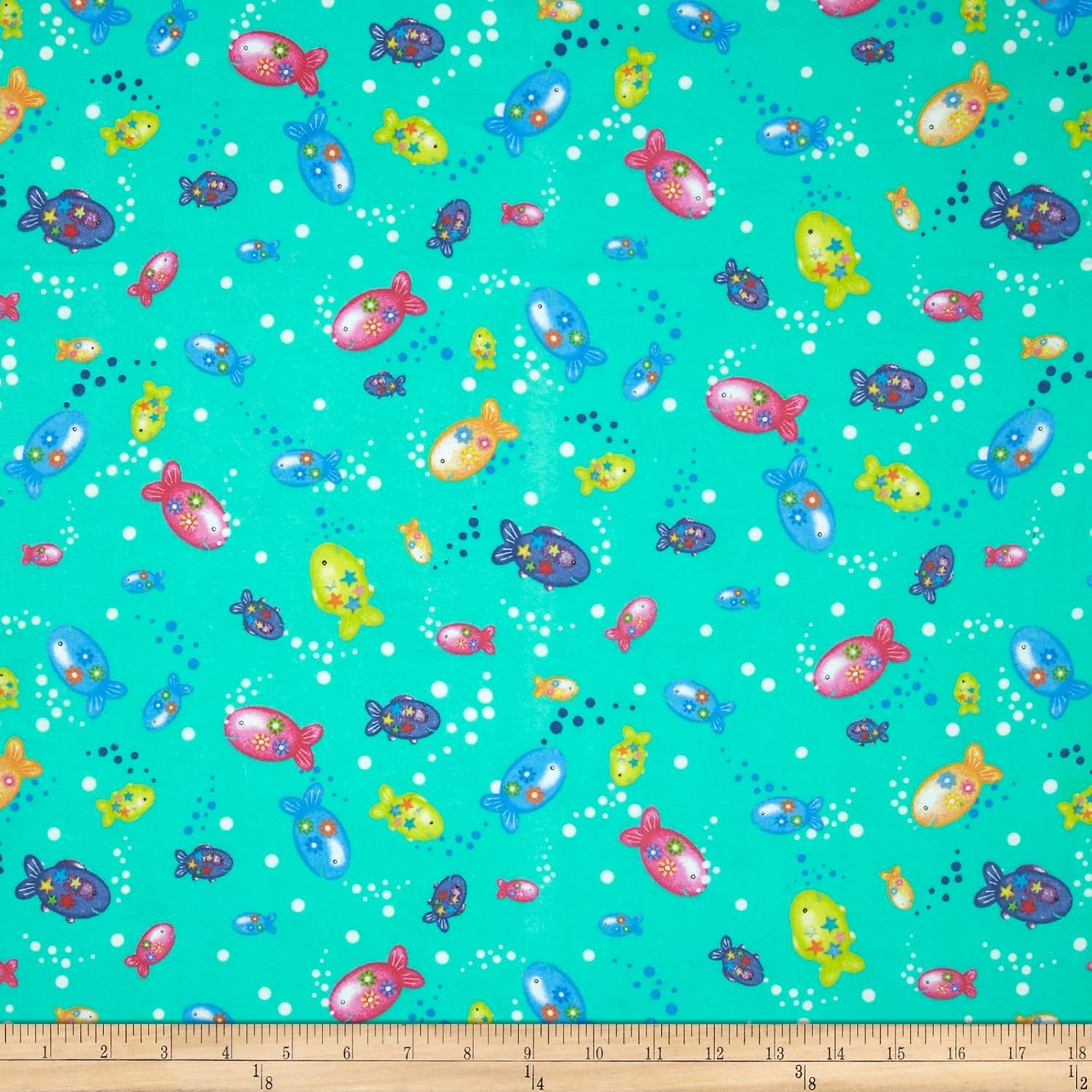 Flannel Fish Multi Fabric Arts, Crafts & Sewing