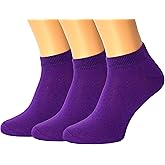 RONDO 3 Pack Unisex Thin Cotton Ankle Socks Dry Fit Low Cut Running Socks