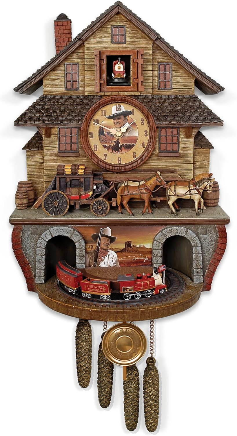 The Duke Express Cuckoo Clock by The Bradford Exchange Amazon.co.uk
