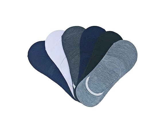 qraftink Men, Women and Kid's Multicolour Mercerised Cotton Loafer Socks (Free Size)