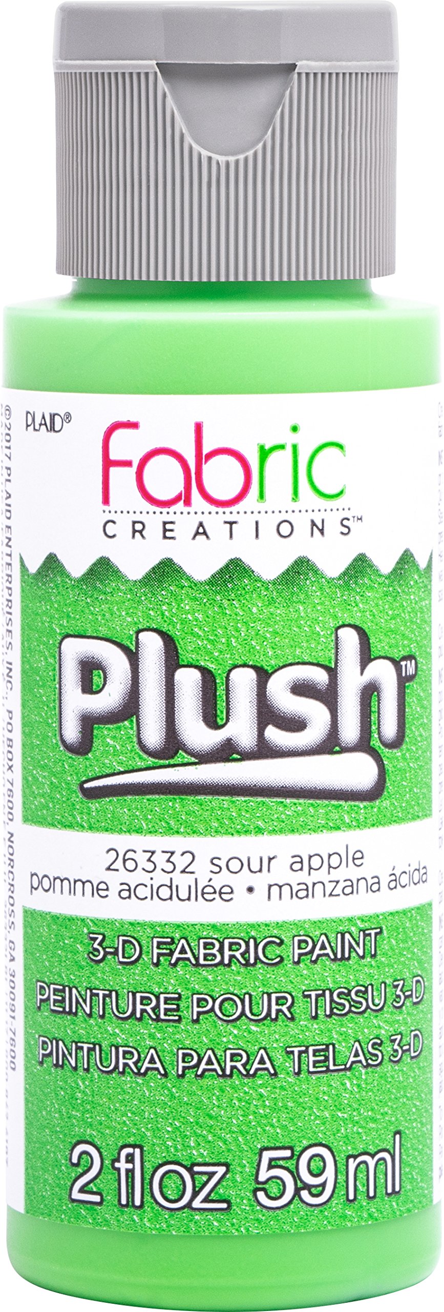 PLAID ENTERPRISES, INC. Fabric Creations Sour Apple, One Size