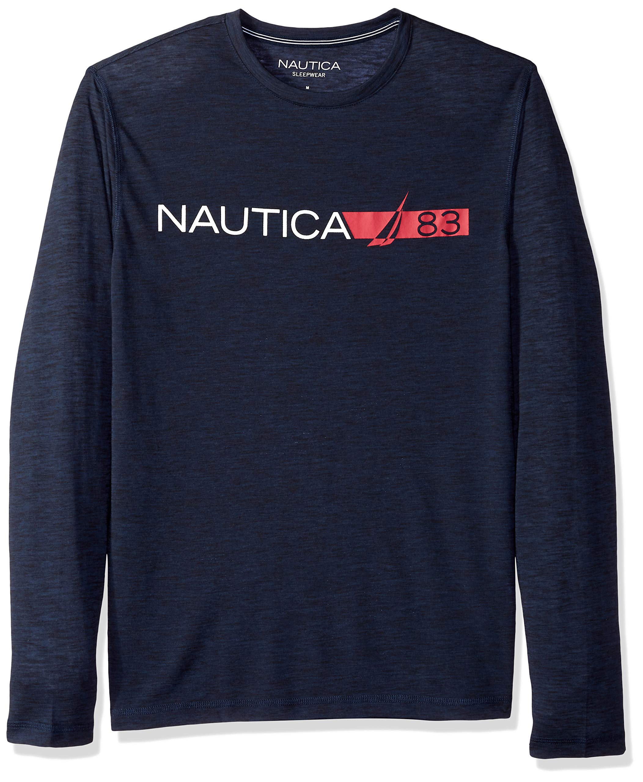 Nautica Men's Long Sleeve Graphic Sleep Tee Nautical Fashions