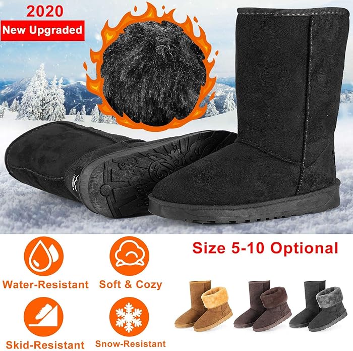 Moclever Women Ladies Boots Numeric_5