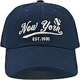 Cap Hat Classic Vintage Embroidered Hat Cap for Men Women Teenager Cap Adjustable