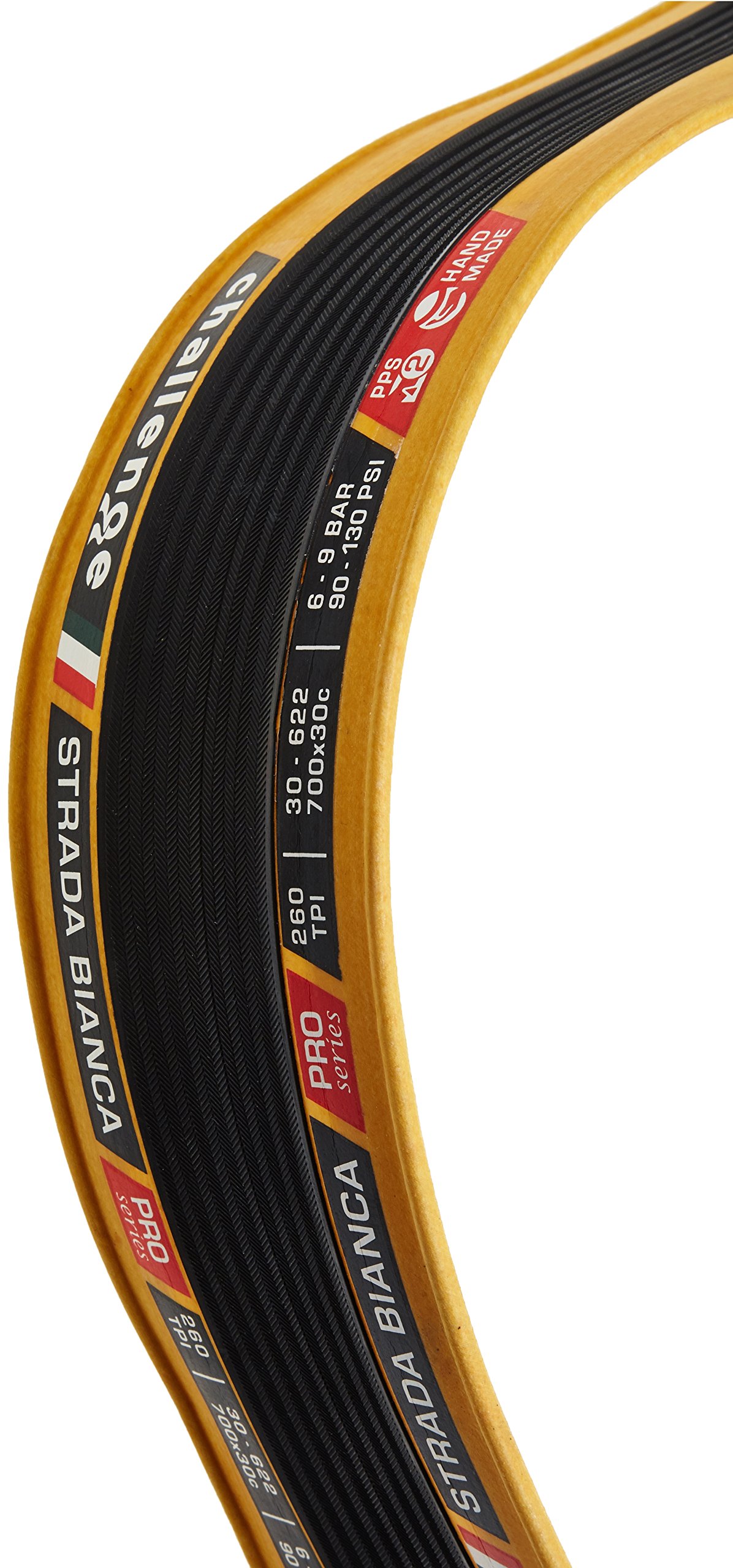 Challenge Strada Bianca Tyre Mixed, unisex, 700 x 33 C, Strada Bianca, Noir/Beige
