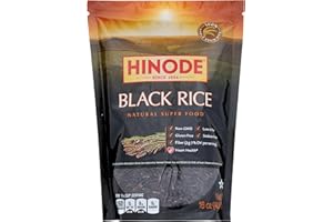 LAOSEP Hinode Black Rice, Whole Grain, 16 oz