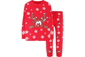 DAUGHTER QUEEN 18 Months-12 Years Boys & Girls Christmas Pajamas 100% Cotton Sleepwear