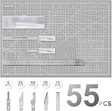 Miuzei A3 Cutting Mat Self-Healing Craft Mat with Steel Ruler Sewing Fabric view 2