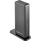 Amazon Basics USB 3.0 Universal Laptop Dual Monitor Docking Station
