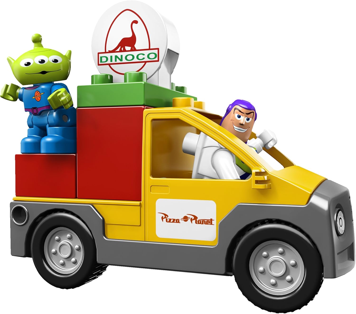 lego duplo pizza planet truck