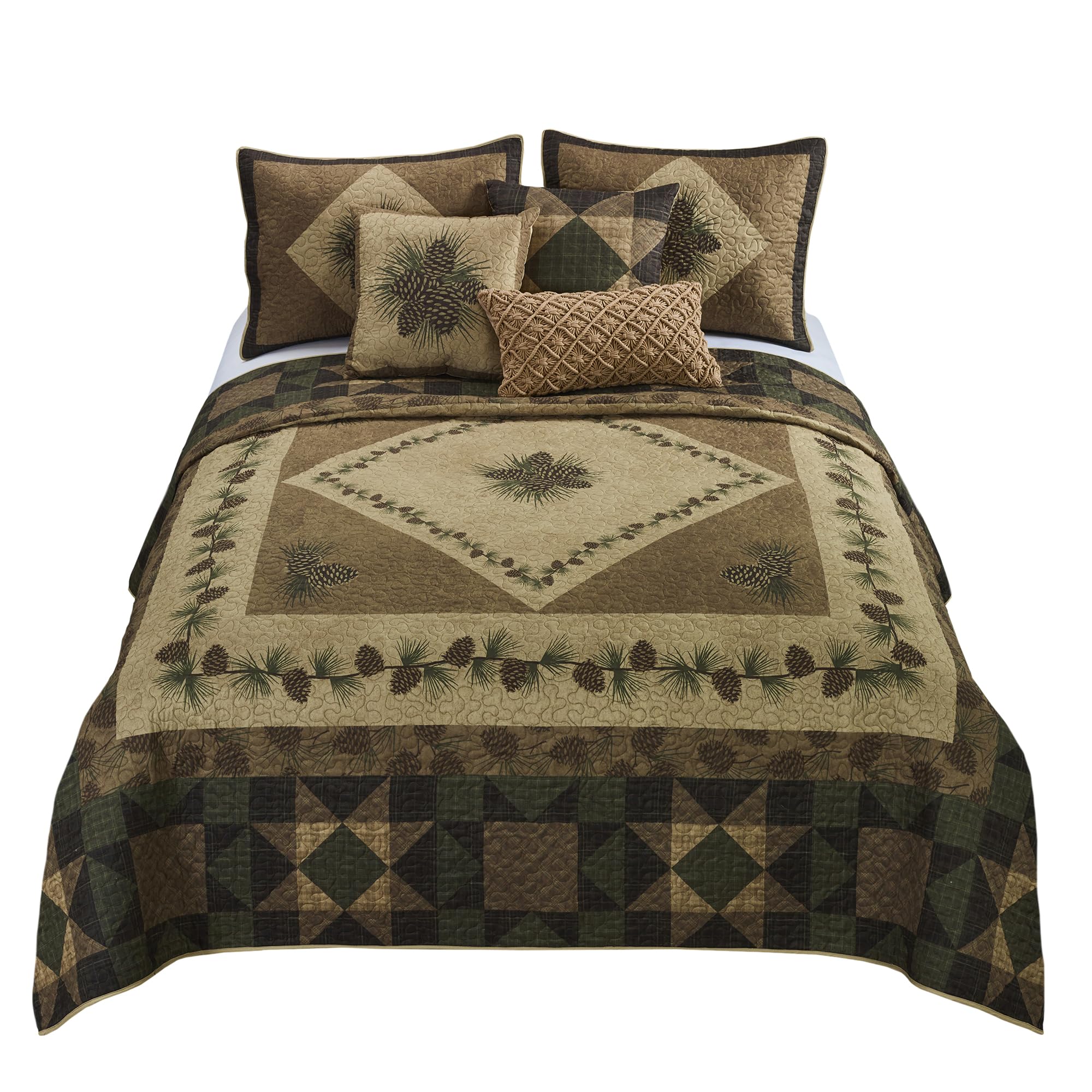 Donna Sharp Twin Bedding Set - 2 Piece - Antique