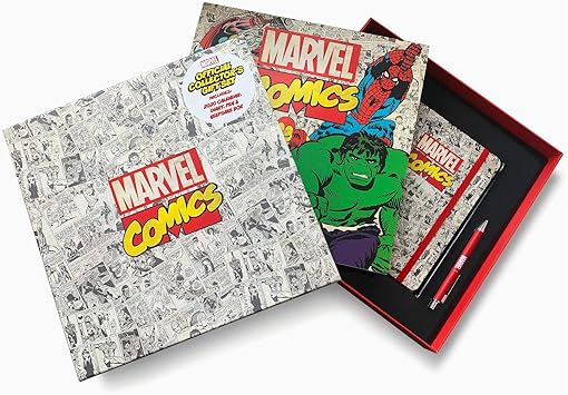 Marvel Comics 2020 Calendario, Diario y caja de bolígrafos: Amazon.es: Oficina y papelería
