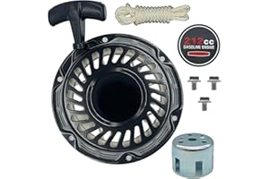 YAMAKATO 212 196 224 208 cc Recoil Pull Start Assembly w/Pulley Cup for Predator Champion Coleman Honda Westinghouse Firman R