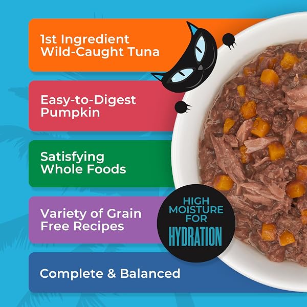 TIKI CAT ALOHA FRIENDS MEGA PACK, TUNA FAVORITES, 3 OZ. CAN (36 COUNT)