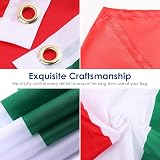 AhfuLife Hungary Flag 5ft x 3ft Double Sided with Brass Grommets view 3