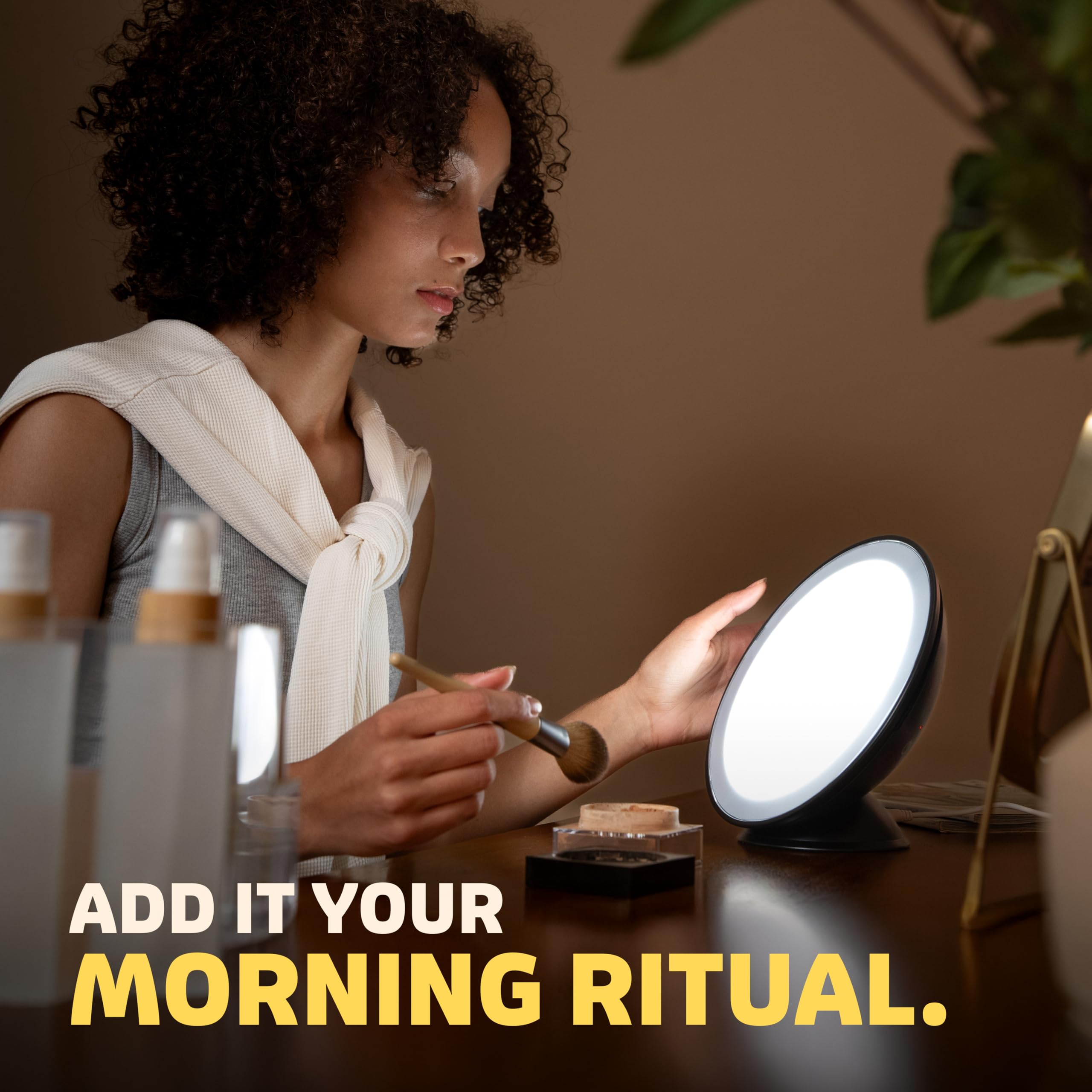 Circadian Optics Lumine Bright Light Therapy Desk Lamp | As Seen On Shark Tank | Ultra Powerful 10,000 LUX Brightness | 5500K Color Mimics Noon Day Sun | Improve Your Mood, Sleep, Energy & Focus