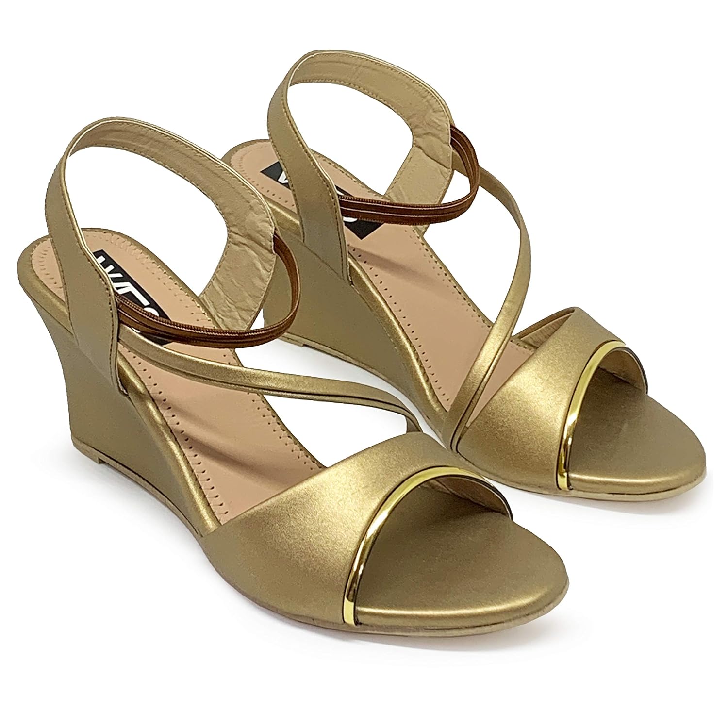 Buy WFS 3 Inch Casual Wedges Fashion Sandals for Women and Girls at