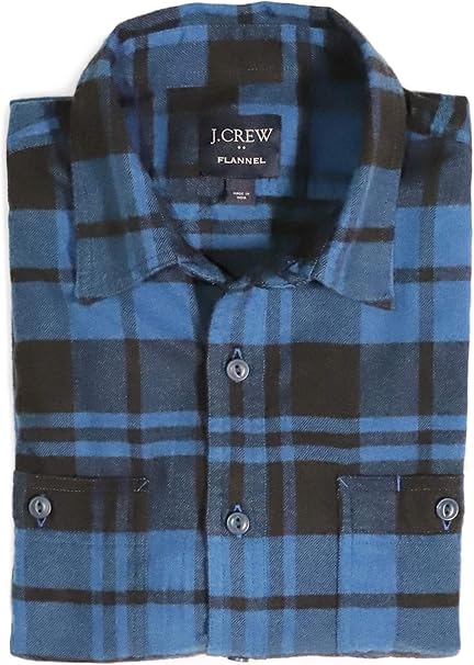 j crew slim fit flannel